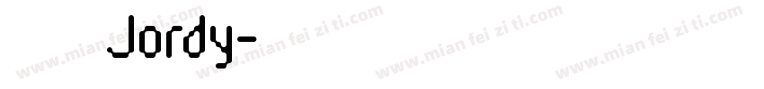 陳柏鈞 Jordy字体转换
